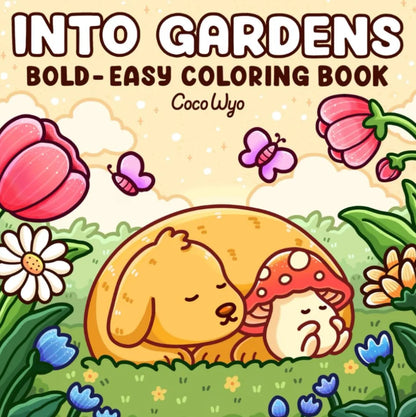 Adult Coloring Book Cute Hygge Creatures Calming Relaxation Fall 2025 Mindfulness Gift