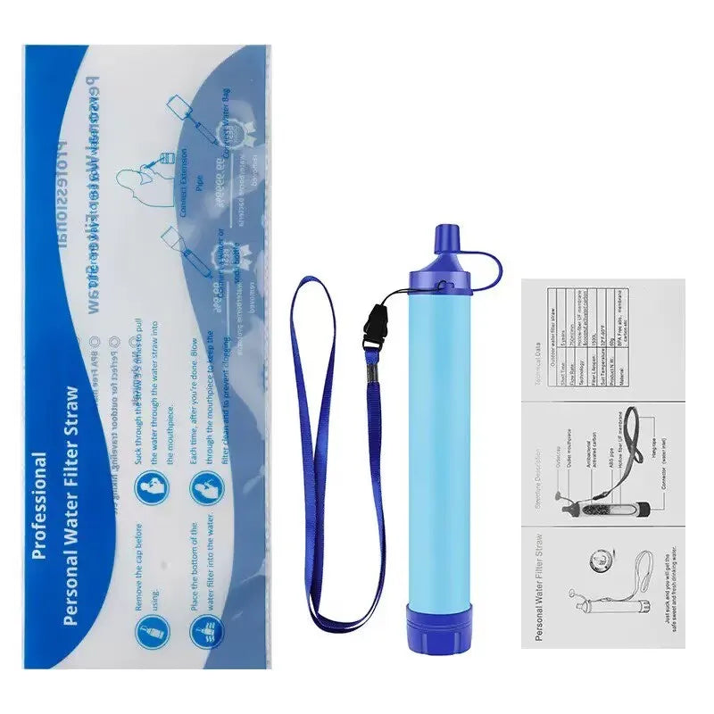 Personal Water Filter Straw – Portable Purifier for Camping, Hiking & Emergency Survival 2026