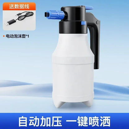 Foam Cannon Rechargeable Electric Car Wash Sprayer High Pressure Snow Cannon Detailing Summer 2025 Quick Foam Clean