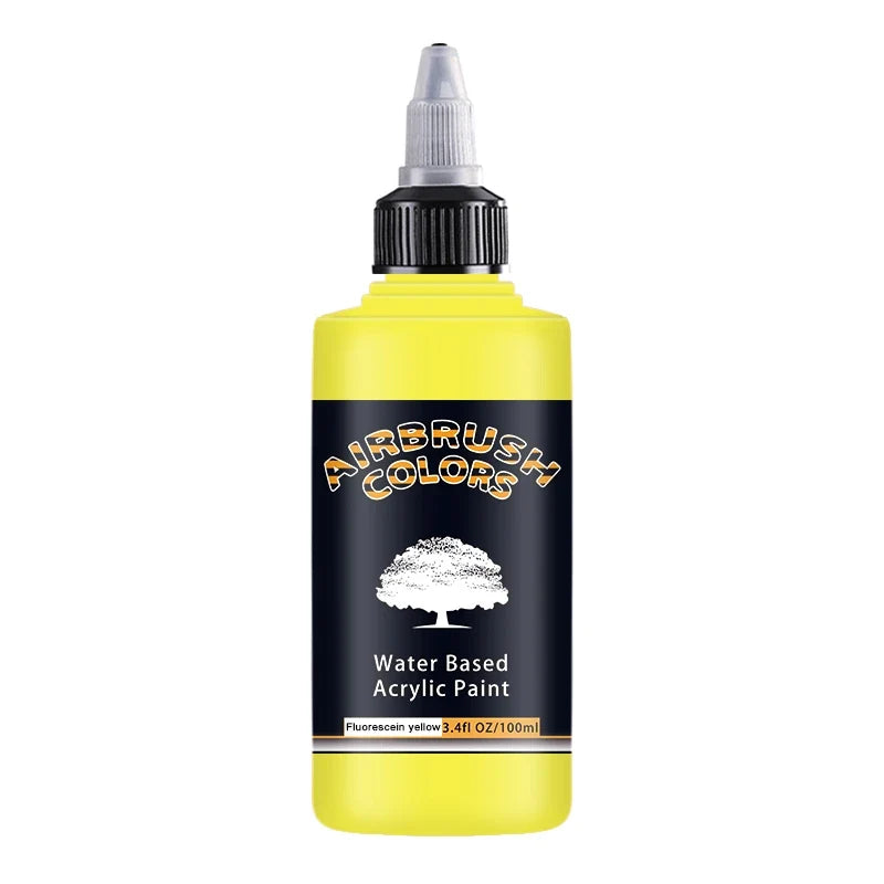 Airbrush Acrylic Paint Matte Inks Water Based Easy to Clean 32 Color Set 100ml Bottles For Model Hobby TikTok Viral Craft Trend 2026