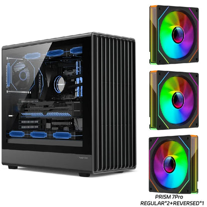 PC Case Glass Side ATX M ATX ITX Support 360mm Radiator