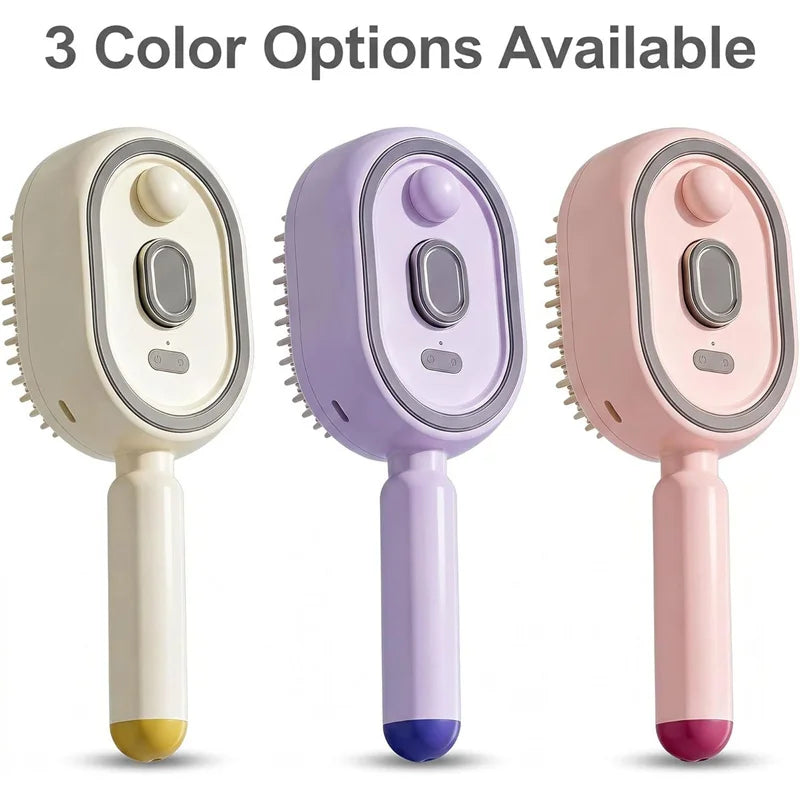 Scalp Massager 3 In 1 Self Cleaning Electric Spray Brush Rechargeable Viral Fall 2026 Gift