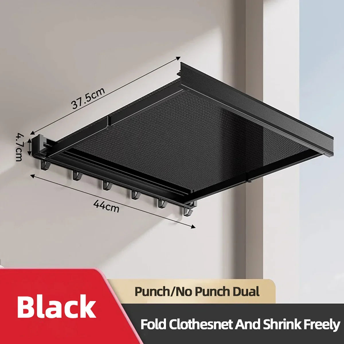 Foldable Clothes Rack Wall Mounted Drying Shelf Fall 2025 Balcony Bathroom Space Saving Corrosion Resistant