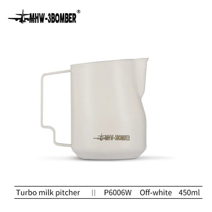 Milk Frothing Pitcher Set 350ml 450ml Stainless Steel Barista Steaming Pitchers Fall 2025 Creamy Microfoam