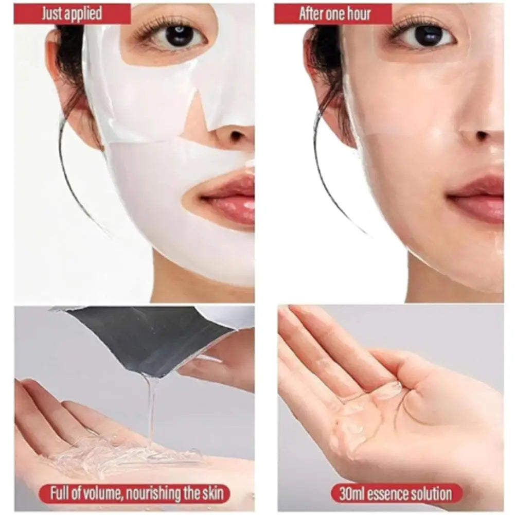 Collagen Hydrogel Mask Korean Sleeping Sheet Mask Deep Hydration Brightening Pore Minimizing Fall 2026 TikTok Viral