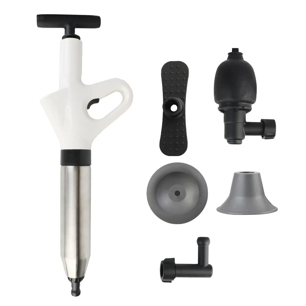 Toilet Plunger High Pressure Drain Unblocker Hydro Blast Style Eco Friendly Home Repair Fall 2026