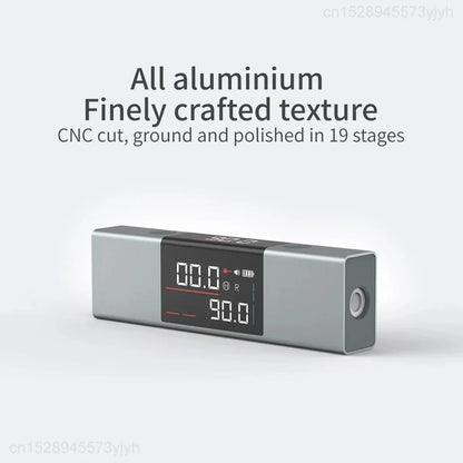 Laser Protractor Digital Inclinometer 2-in-1 Laser Level Ruler Fall 2025 Rechargeable Type C 0.5 Degree Accuracy DIY Use