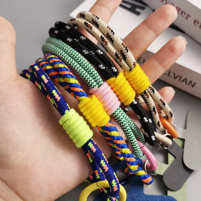 Universal Mobile Phone Lanyard with Anti-Loss Wrist Strap & Accessories - Stylish Two-Strand Design