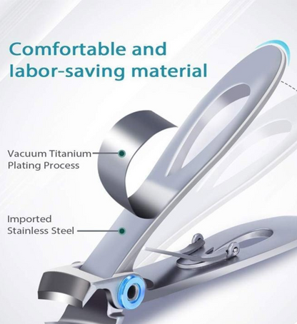 Nail Clippers For Thick Nails Stainless Steel Ergonomic