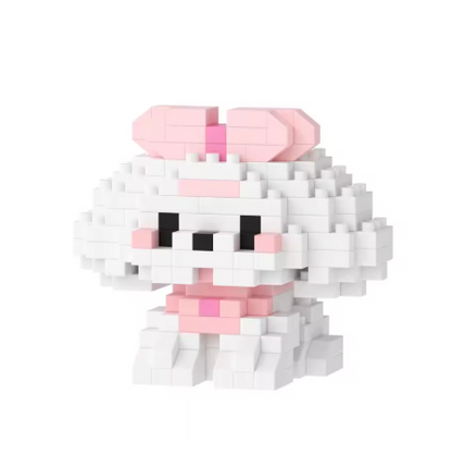 Mini Cute Pet Dog Building Block Set - 90-Piece Cartoon Animal Educational Toy for Kids and Adults
