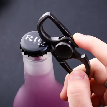 Finger Spinner Fidget Toy Keychain Bottle Opener for Stress Relief