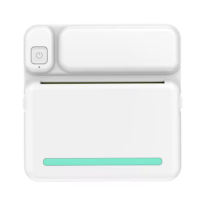 Portable Mini Thermal Label Printer for Android iOS - Inkless Pocket Printer, Home Office Use