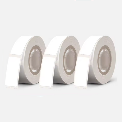 3 Rolls Waterproof Label Paper Printer Stickers, Anti-Oil Tear-Resistant Price Tags, Scratch-Resistant 15x30mm