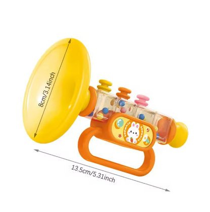 Little Rabbit Horn Toy - Baby Blow Cartoon Harmonica Musical Instrument