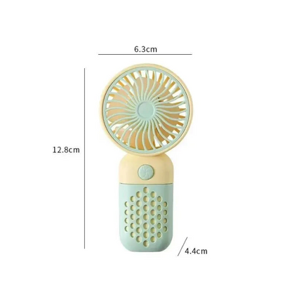 New Handheld Charging Fan - Cute Mini USB Pocket Fan for Students