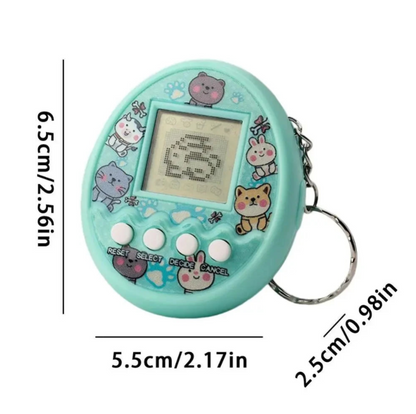 Electronic Pets Game Toys - Virtual Tamagotchi for Kids, Multi-Language Digital Animals, Fun Learning Pixel Pets