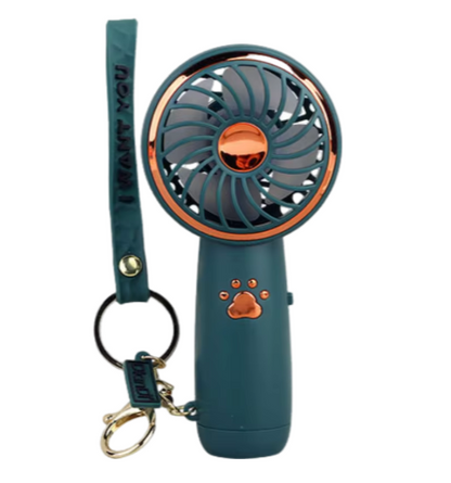 Summer New Mini Fan - Cute Cartoon Portable USB Handheld Fan for Students, Ideal Outdoor Cooling Solution