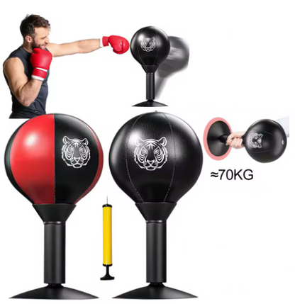 Desktop Punching Bag with Suction Cup - Stress Relief Toys for Kids and Adults