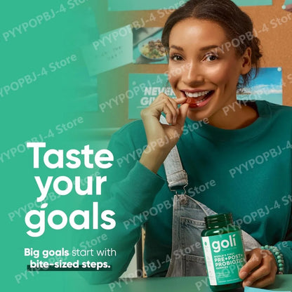 Probiotic Gummies 3-In-1 Formula Vegan Postbiotic Prebiotic Digestive Health Support Fall 2026 Wellness Trend