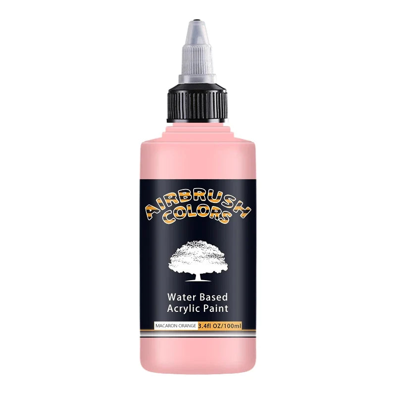 Airbrush Acrylic Paint Matte Inks Water Based Easy to Clean 32 Color Set 100ml Bottles For Model Hobby TikTok Viral Craft Trend 2026