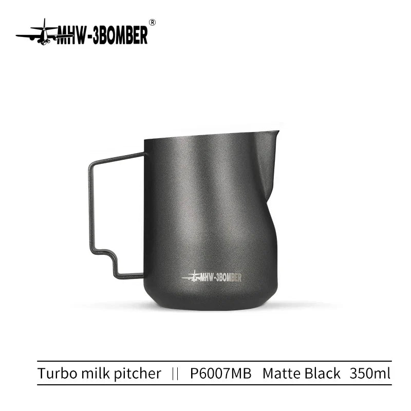 Milk Frothing Pitcher Set 350ml 450ml Stainless Steel Barista Steaming Pitchers Fall 2025 Creamy Microfoam