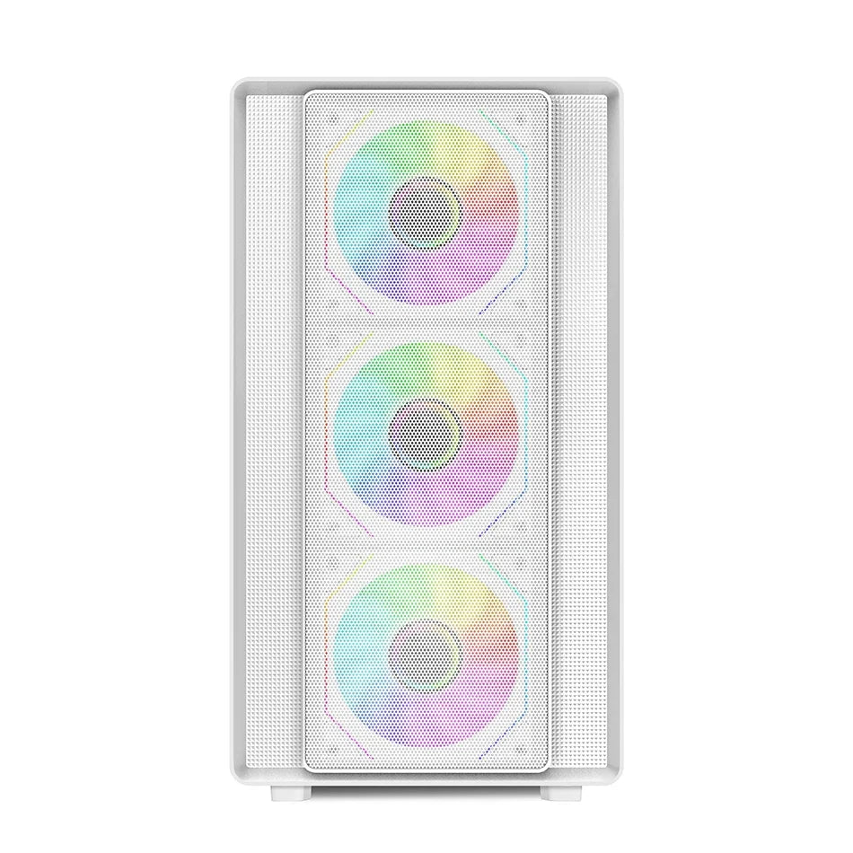 Mini ITX PC Case Tempered Glass 360mm Water Cooling