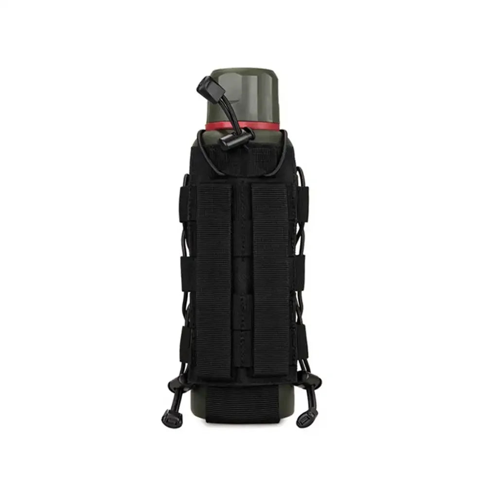 MOLLE Radio Pouch and Water Bottle Holder - Adjustable 40 Oz Pouch for Backpack Fall 2025 Tactical Gear Accessory