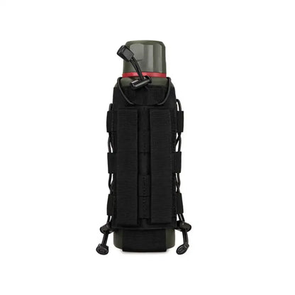 MOLLE Radio Pouch and Water Bottle Holder - Adjustable 40 Oz Pouch for Backpack Fall 2025 Tactical Gear Accessory
