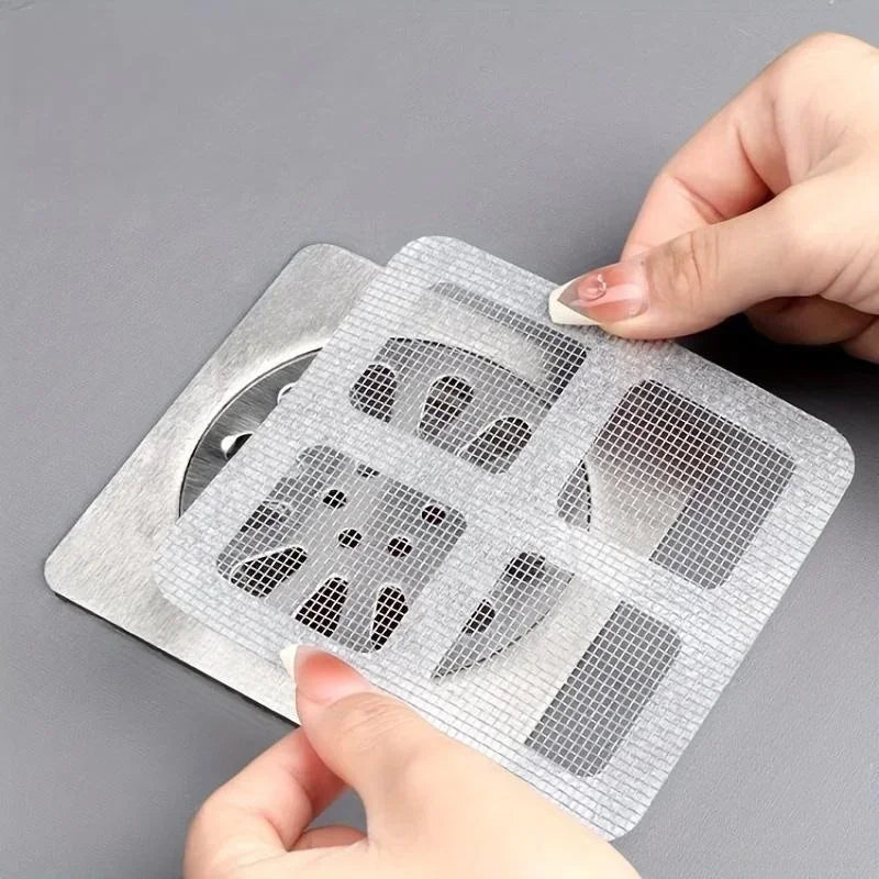 Hair Catcher 10 Pack Mesh Drain Filter Disposable Shower Sink Strainer For Bathroom Kitchen Keeps Drains Clear Fall 2026
