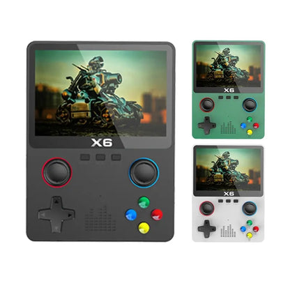 Handheld Game Console 3.5 Inch IPS Screen Dual Joystick Retro Portable Console Fall 2025 10000 Games Long Battery Gift