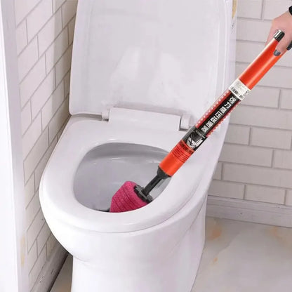 High Pressure Toilet Plunger Drain Clog Remover Tool with Ergonomic Handle Unblocker for Sink and Toilet Spring 2026