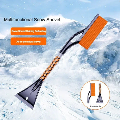 Snow Shovel Ice Scraper Brush Multifunctional Winter Car Cleaning Tool All In One Defrosting Shovel Winter 2025