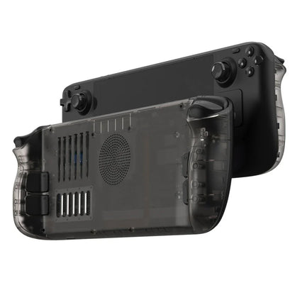 Steam Deck Clear Cooling Back Cover With Stand Bracket