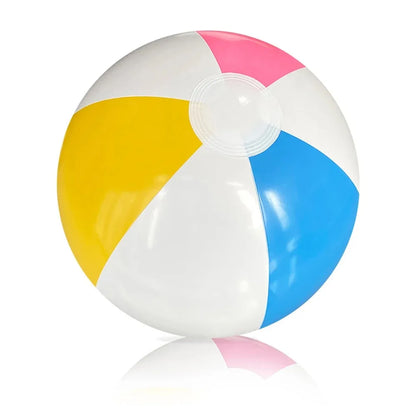 Variant image for Inflatable Beach Ball 12/16 Rainbow Design for Summer Pool Parties, Water Games, and Outdoor Fun-4