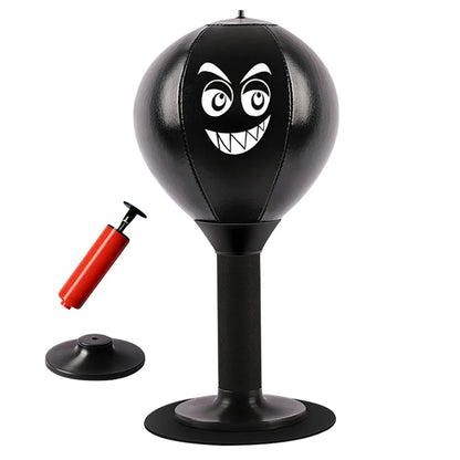 Desktop Punching Bag with Suction Cup - Stress Relief Toys for Kids and Adults