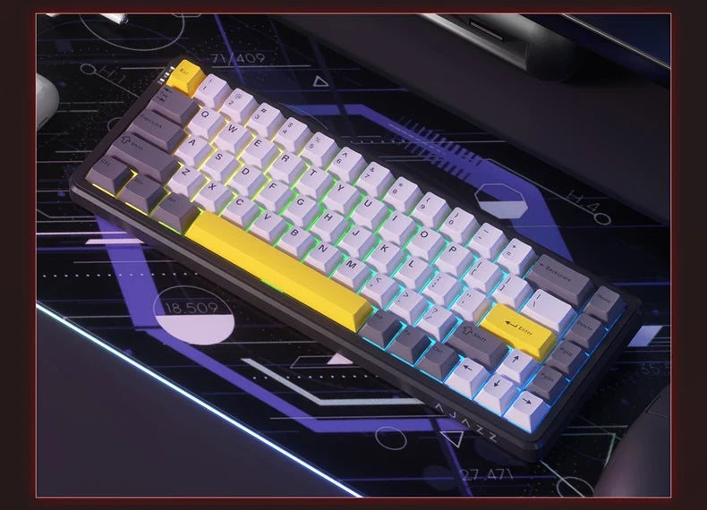 Mechanical Keyboard Sixty Mini Wireless ARGB Magnetic Hall
