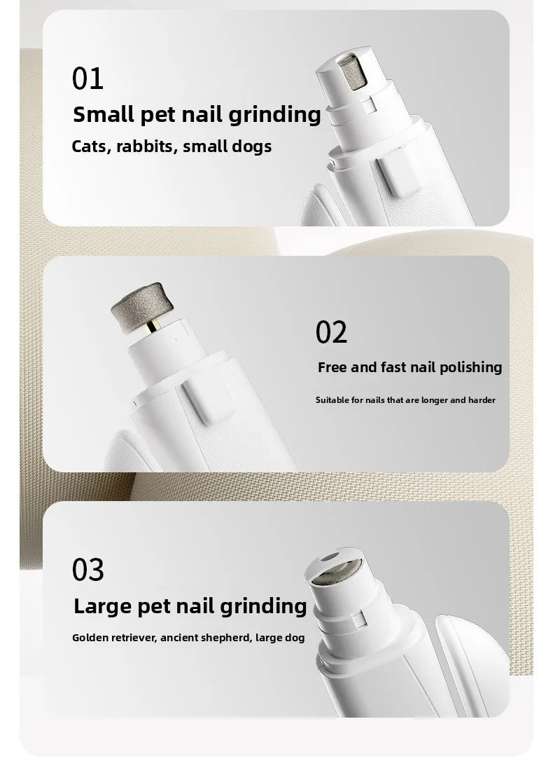 2-in-1 Pet Nail Clipper & Grinder with LED Blood Line Light – USB-C Rechargeable Dog Cat Trimmer 2026