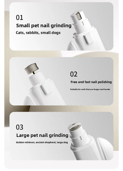 2-in-1 Pet Nail Clipper & Grinder with LED Blood Line Light – USB-C Rechargeable Dog Cat Trimmer 2026