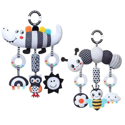 Baby Rattle Stroller Hanging Toy Newborn Sensory Toys