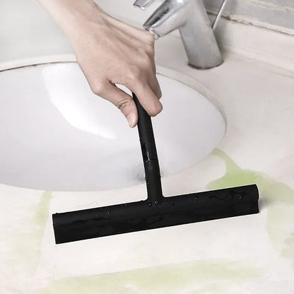 Shower Squeegee Wall Hanger Rubber Blade Bathroom Cleaner