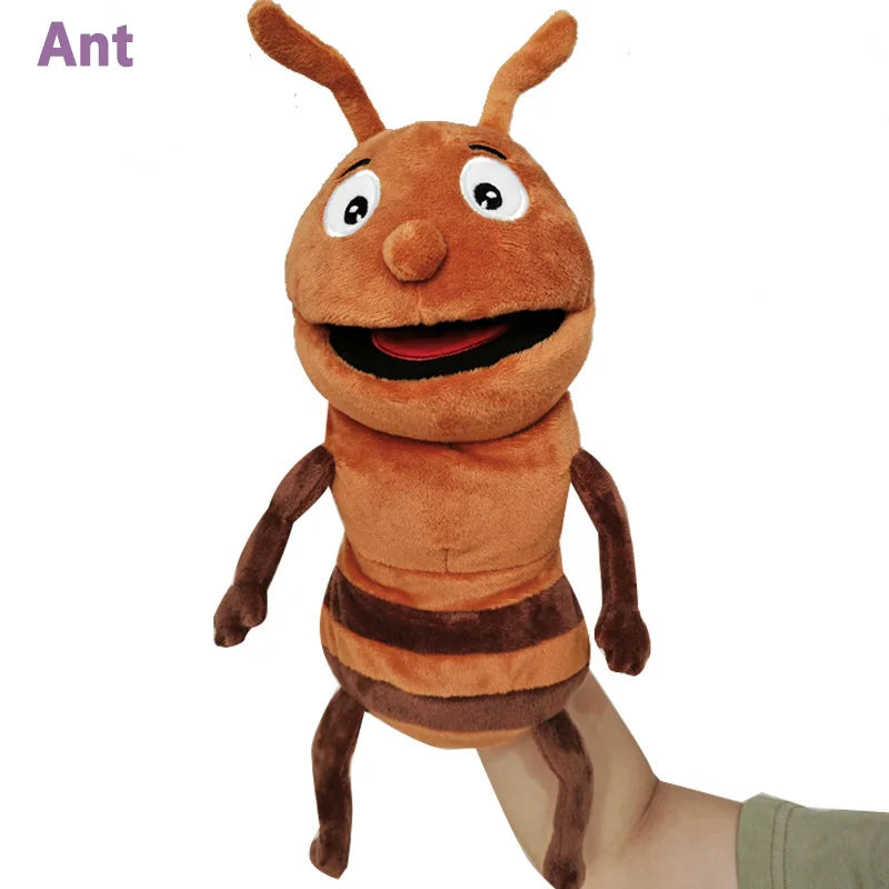 Finger Puppets Insect Plush Hand Puppet Set Kids Educational Cotton Plush Bug Characters Back To School 2025 Gift