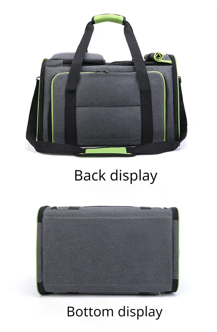Cat Backpack Breathable Foldable Pet Carrier Outdoor Travel 2025 Large Capacity Ventilated Comfort Fold Flat Storage