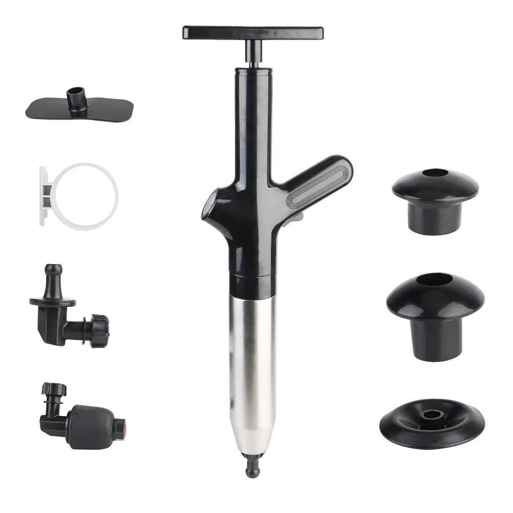 Toilet Plunger High Pressure Drain Unblocker Hydro Blast Style Eco Friendly Home Repair Fall 2026