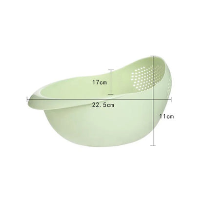 Rice Colander With Handles Kitchen Drain Basket Fall 2026 Easy Rinse Quick Drain