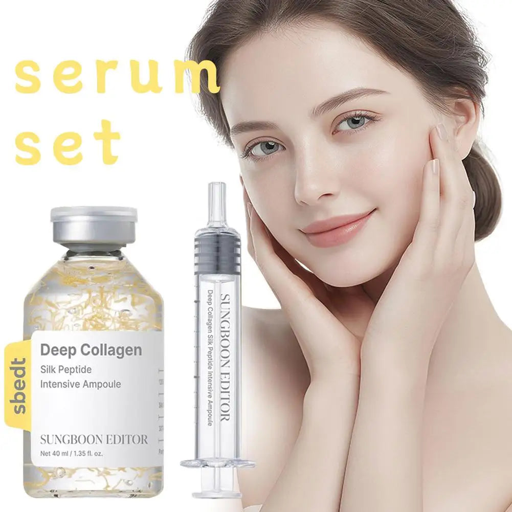 Collagen Serum Intense Ampoule Set Spring 2026 Skin Care Trend Moisturizing And Anti Wrinkle