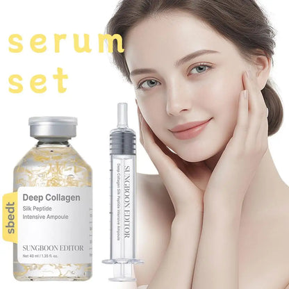 Collagen Serum Intense Ampoule Set Spring 2026 Skin Care Trend Moisturizing And Anti Wrinkle