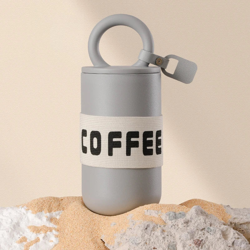 Coffee Travel Mug 304 Stainless Steel 460ml Insulated Tumbler Portable With Handle Fashion Cute Fall 2025