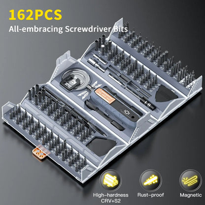 Precision Screwdriver Set 180-In-1 Magnetic Tool Kit For Electronics Repair Back To School 2025 Gift