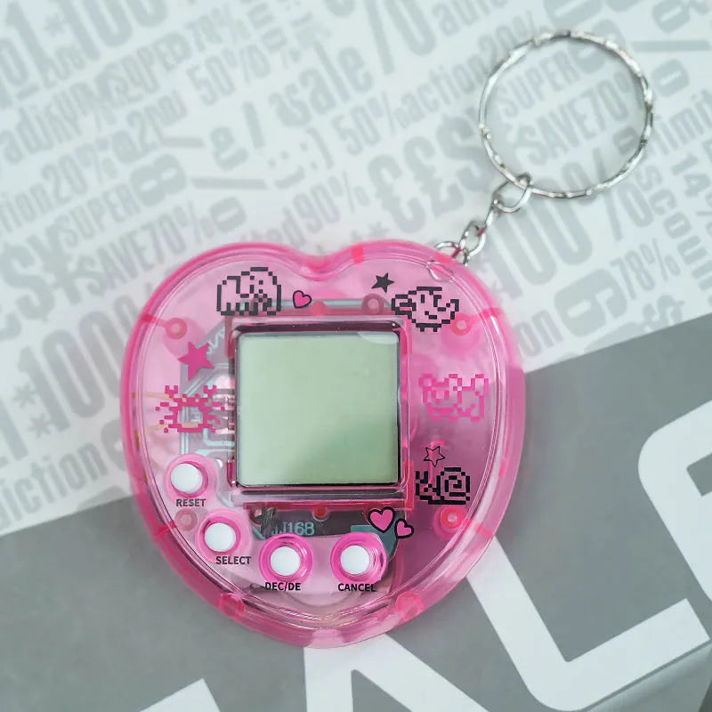 Electronic Pets Tamagotchi Digital Toy - Fun Handheld Game for Kids, 168 Virtual Pets, Perfect Birthday Gift