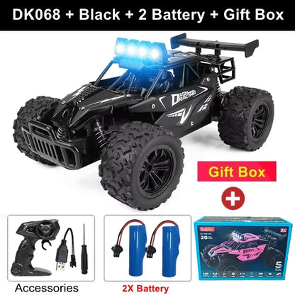 Remote Control Car Drift 1:16 Off Road Alloy Truck 2.4G Radio LED Lights High Speed Fall 2025 Gift For Kids